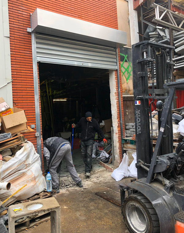 Services réparation rideaux métalliques