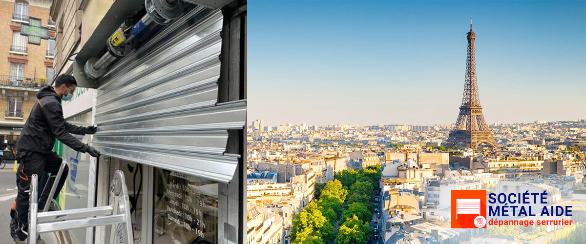 Déblocage Rideaux métalliques Paris (75)