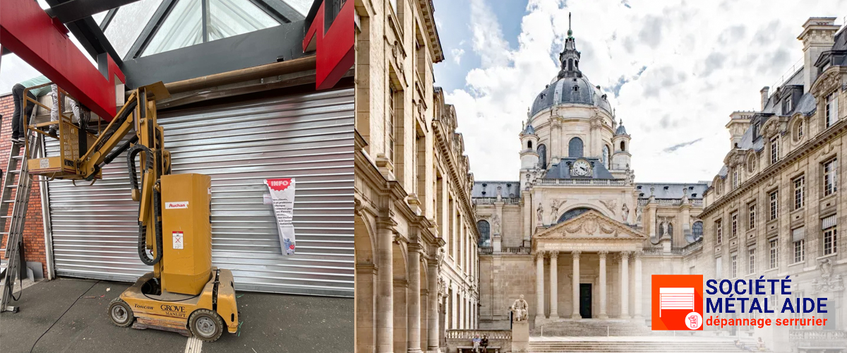 Installation Rideaux métalliques Paris 1 (75001)