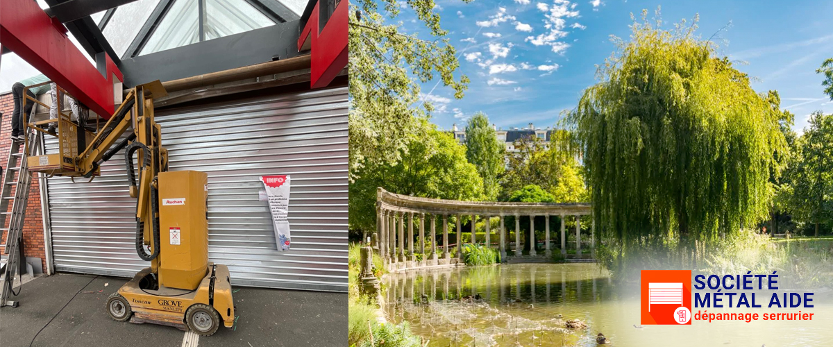 Installation Rideaux métalliques Paris 17 (75017)