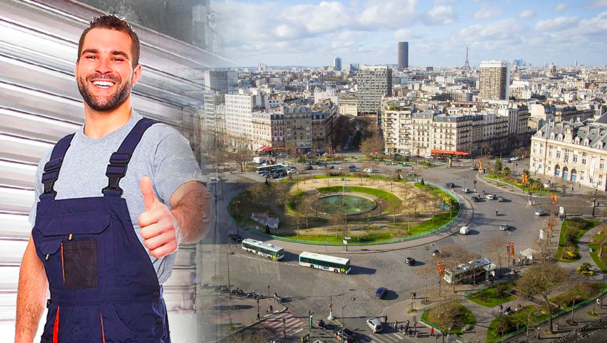 Installation Rideaux métalliques Paris 13 (75013)