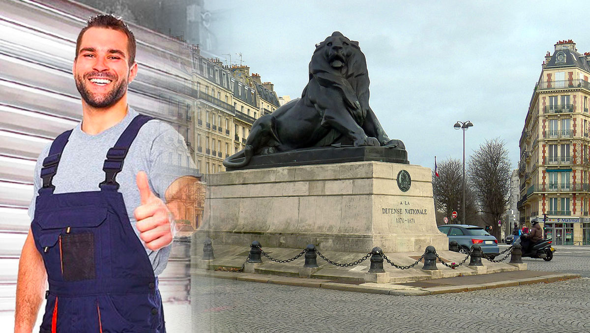 Installation Rideaux métalliques Paris 14 (75014)