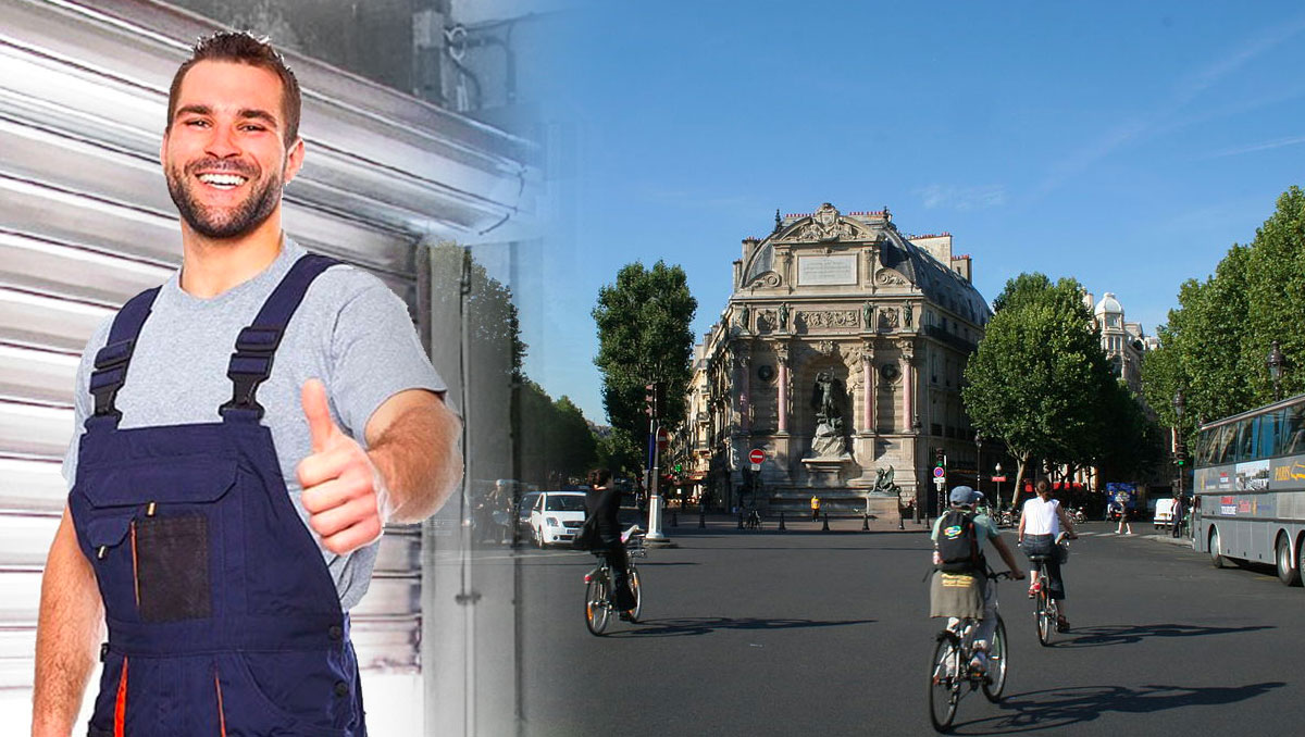 Installation Rideaux métalliques Paris 6 (75006)