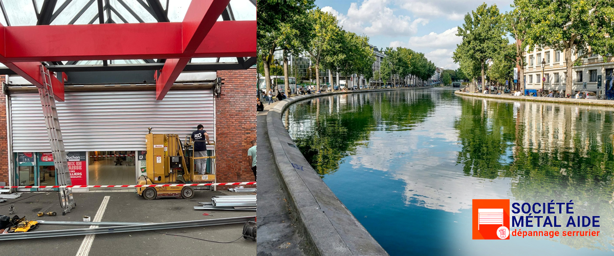 Réparation Rideaux métalliques Paris 10 (75010)