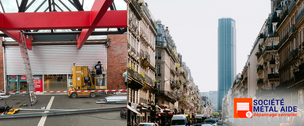 Réparation Rideaux métalliques Paris 14 (75014)