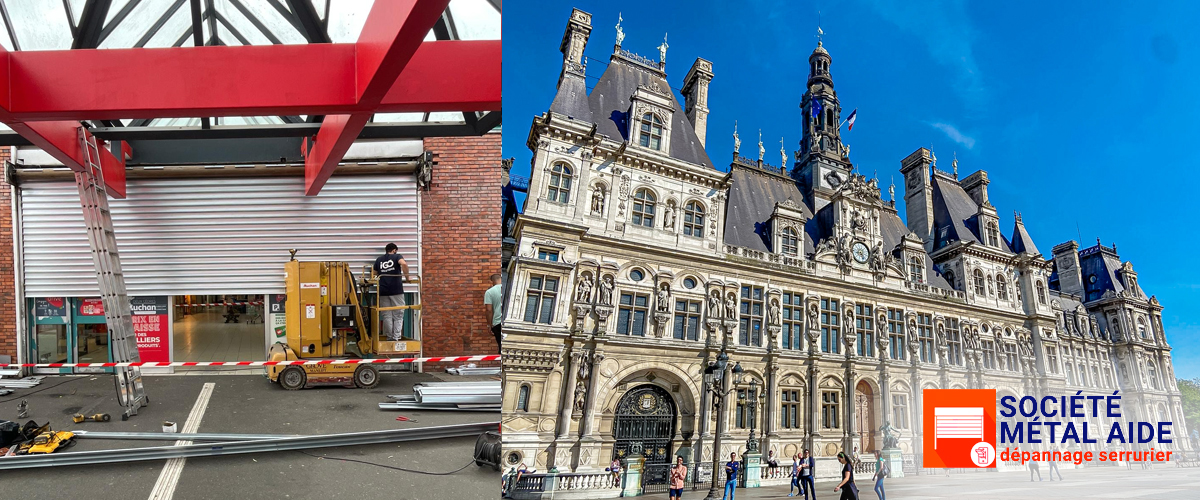 Réparation Rideaux métalliques Paris 4 (75004)