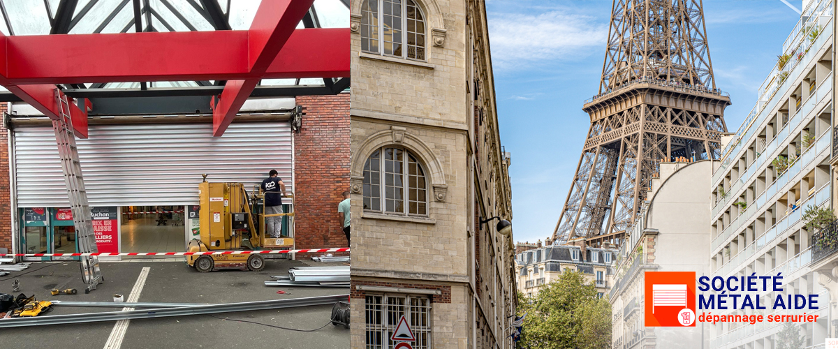 Réparation Rideaux métalliques Paris 7 (75007)